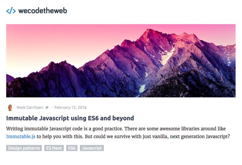 We code the web